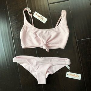 Frankies Bikinis Greer Set in Rosewater